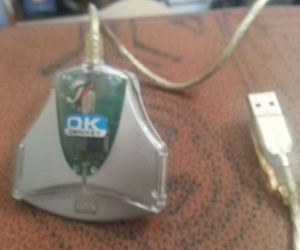 Prodajem smart card reader omni key 3021