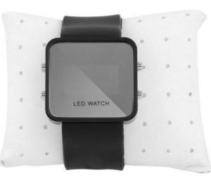 Unisex crni led sat