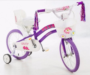 Dečiji bicikl girly ljubičasti 16