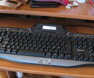 Gejming tastatura logitech g510, lcd