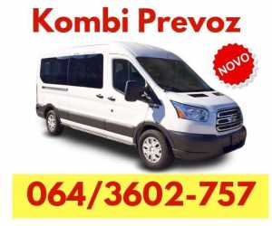 Stara pazova kombi prevoz - 064 360 2757