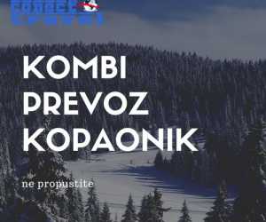 Kombi prevoz putnika do kopaonika