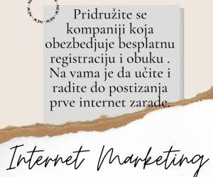 Pokreni sopstveni internet biznis!