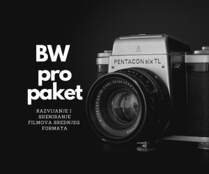 Razvijanje crno-belog filma: bw pro paket / 120
