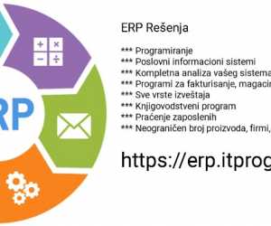 Programerske usluge, izrada sajtova, poslovnih programa, erp resenja