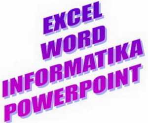 Excel, informatika, word, powerpoint, windows - časovi