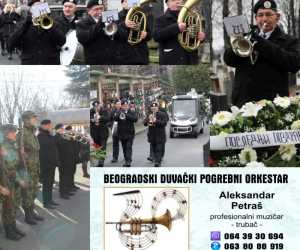 Zvanični pogrebni orkestar trubači za sahrane pleh muzika