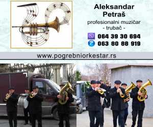 Zvanični pogrebni orkestar trubači za sahrane pleh muzika