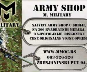 Army shop, mmoc najvećem prodajnom salonu u srbiji