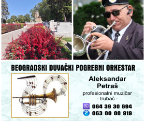 Solo truba ili violina ili orkestar za sahrane pogrebe